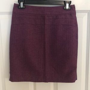 Purple mini dress skirt
